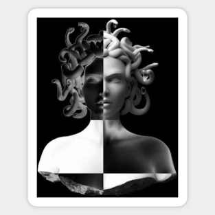 medusa head Sticker